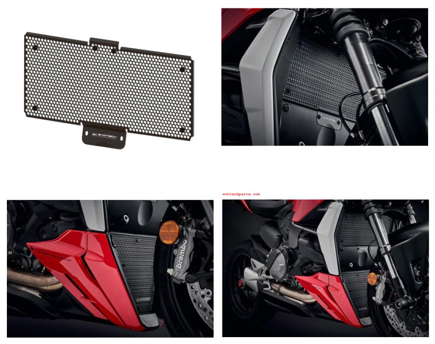 Ducati Streetfighter V2 Kühlerschutz Oben 2022+ Evotech Performance